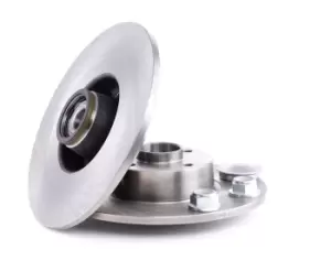 Image of MAXGEAR Brake disc Solid 19-1968 Brake rotor,Brake discs RENAULT,SCENIC II (JM0/1_),MEGANE II Kombi (KM0/1_),GRAND SCENIC II (JM0/1_)