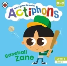 Image of Actiphons Level 3 Book 15 Baseball Zane : Learn phonics and get active with Actiphons!
