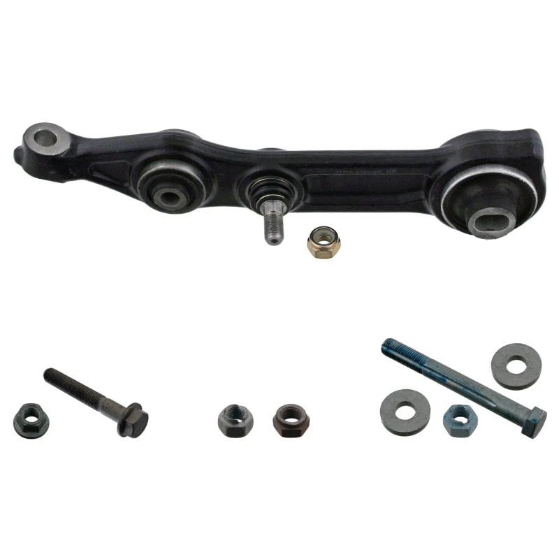 Image of FEBI BILSTEIN 40292 Suspension arm Control Arm, Cast Steel, Rear, with ball joint, with fastening/mounting material Cast Steel Track Control Arm (273)