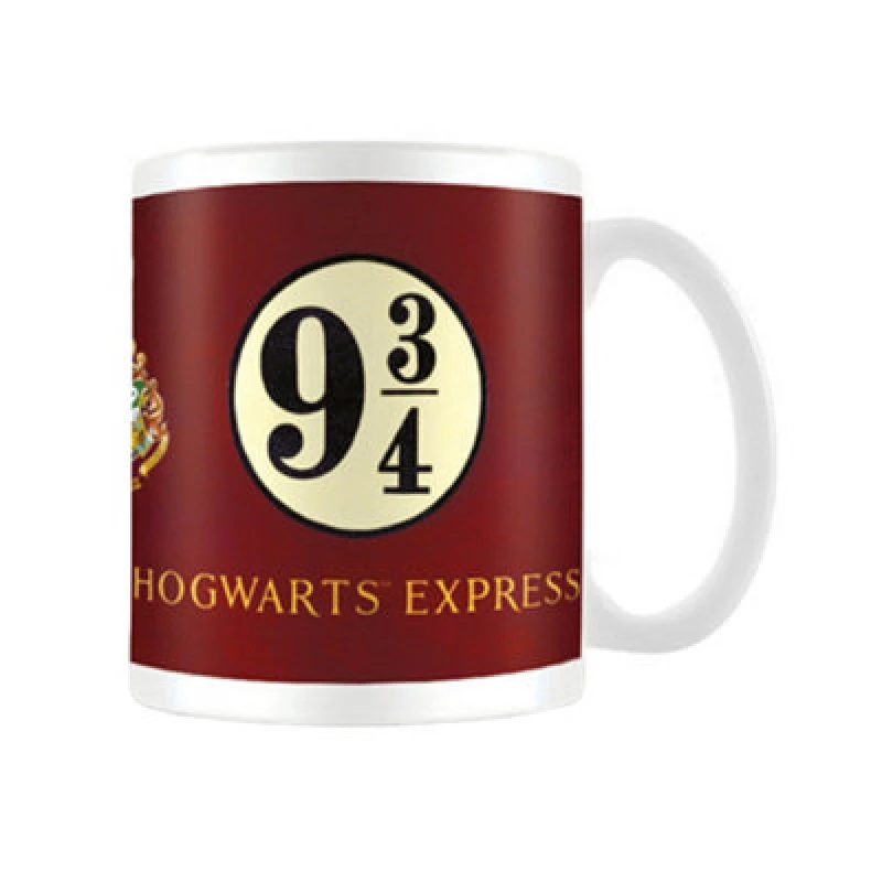 Image of Harry Potter Platform Nine and Three Quarters Mug White unisex