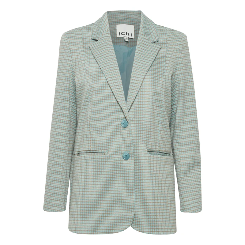 Image of Ichi Womens oversize blazer Ichi Kate Cameleon Gris Female M