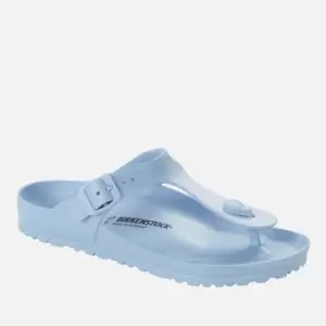 Image of Birkenstock Womens Gizeh Slim Fit Eva Toe Post Sandals - Dusty Blue - EU 37/UK 4.5