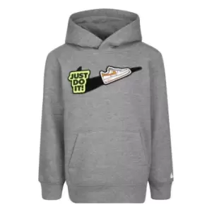 image of Nike NSW Swoosh Hoody - Grey