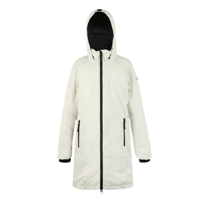 Image of Womens waterproof jacket Regatta Marron Blanc Female 40