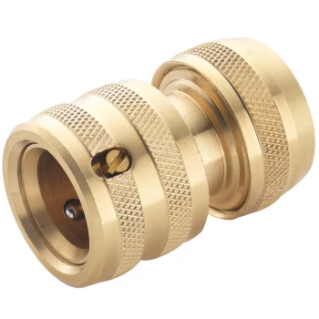 image of Spear and Jackson Brass Female Hose Connector 1/2" / 12.5mm Pack of 1