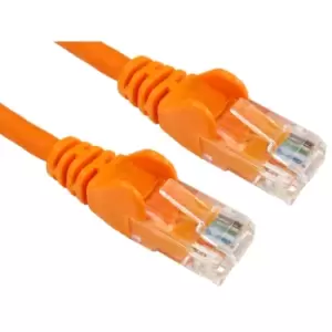 Image of Cables Direct 3m Economy Gigabit Networking Cable - Orange