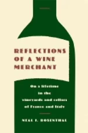 Image of reflections of a wine merchant