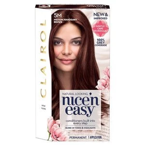 Image of Nice n Easy 5M Medium Mahogany Brown Brunette