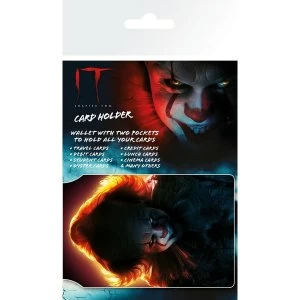 image of IT Chapter 2 Pennywise Oyster Wallet Travel Holder ID Card Holder