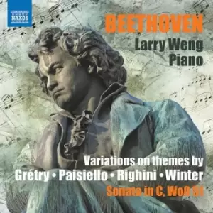 Image of Larry Weng Beethoven Variations On Themes By Gretry - Paisiello - Righini - Winter/ by Ludwig van Beethoven CD Album