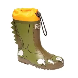 Image of Regatta Mudplay Junior Wellies - DkKha/RustyO
