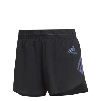 image of adidas Adizero Running Split Shorts Womens - Black