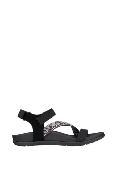 image of Black 'Reggae-Lite' Beachy Sunrise Sandal