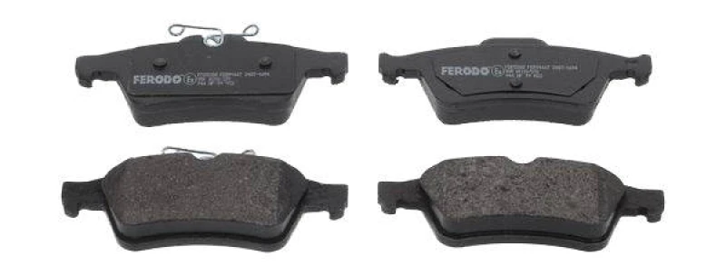 Image of FERODO FDB5388 Brake pad set PREMIER ECO FRICTION not prepared for wear warning indicator, without accessories Brake Pad Set,disc brake (402)