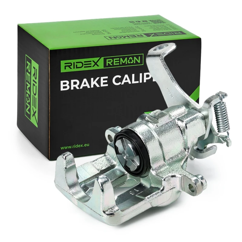 Image of RIDEX REMAN 78B2901R Brake caliper Rear Axle Right Grey Cast Iron Brake Caliper (78)
