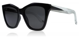 image of Givenchy 7008/S Sunglasses Black / Blue / White AM3 53mm