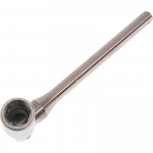 image of Priory 381 Stainless Steel Scaffold Spanner Whitworth 7/16" Round Steel Socket