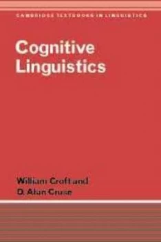 Image of Cognitive linguistics by William Croft
