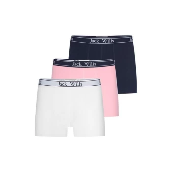 Image of Jack Wills Daundley Multipack Boxers 3 Pack - Multi
