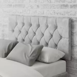 image of Olivier Mirazzi Velvet Headboard Silver