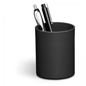 Image of Durable Pen Cup Black Pack of 6