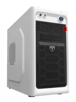 image of AvP EL03W Viper Mini Tower White 2 x 12cm Fans USB 3.0 case