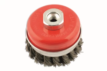 Image of Abracs Twist Knot Cup Brush 70mm x M14 Box of 1 Connect 32130