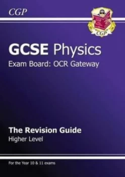 Image of Gcse Ocr Gateway Physics. Higher Revision Guide by Richard Parsons Hardback