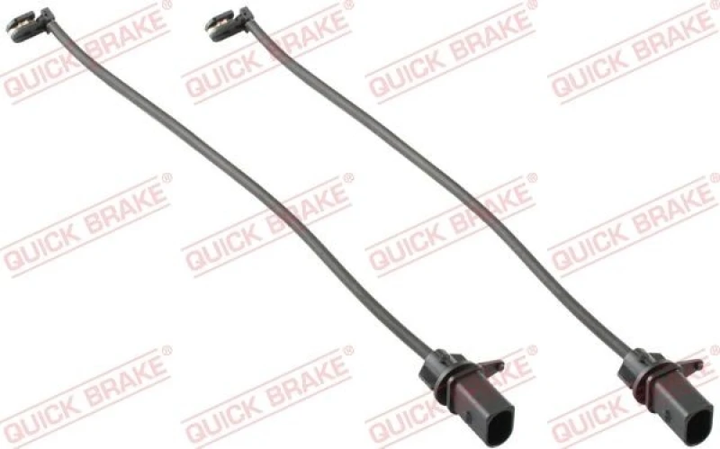 Image of QUICK BRAKE Brake pad wear sensor QUICK BRAKE WS 0302 A