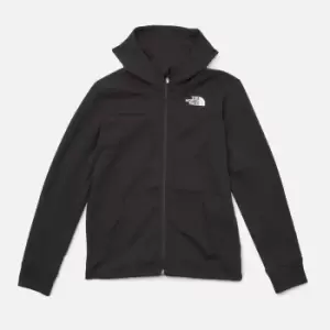 Image of The North Face Boys Slacker Full Zip Hoodie - TNF Black - 10-12 Years