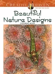 image of Creative Haven Beautiful Nature Designs Coloring Book