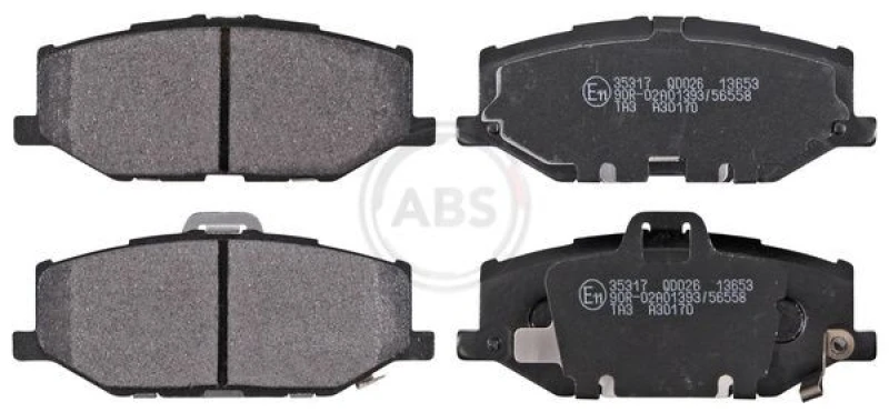 Image of A.B.S. Brake pad set A.B.S. 35317
