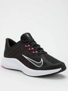 Image of Nike Quest 3 - Black/White/Pink