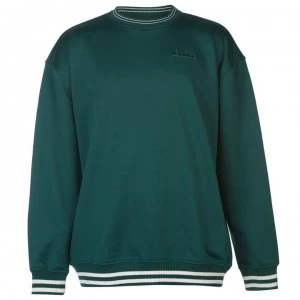 image of Diadora Barra Crew Neck Jumper - Verdant Green