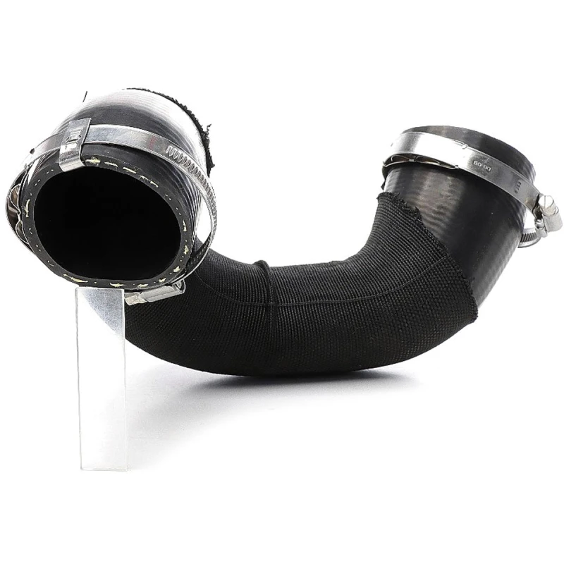 Image of METZGER 2400286 Turbocharger Hose COMPETENCE KIT with clamps, Rubber with fabric lining Rubber with fabric lining Charger Intake Hose (3314)