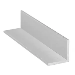 image of Moderix Anodized Aluminum Square Angle Profile Corner Strip - Size 1000 x 15 x 1