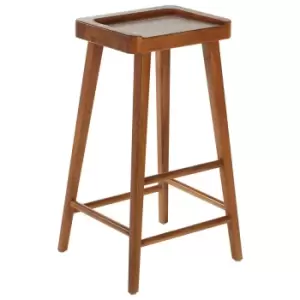 Image of Bar Stool - Natural Oak