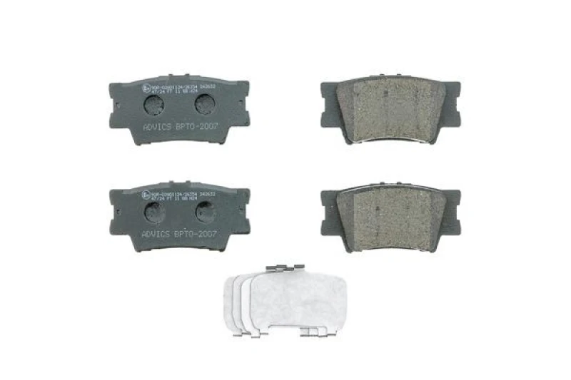 Image of AISIN Brake pad set AISIN BPTO-2007