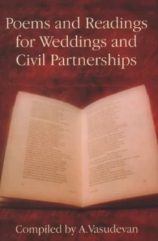 Image of Poems and Readings for Weddings and Civil Partnerships by Aruna Vasudevan Paperback