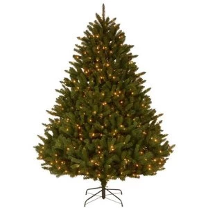 image of National Tree Company Venetian Fir Christmas Tree - 7ft