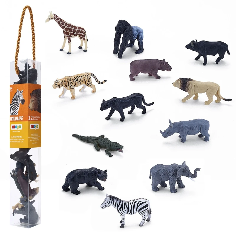 Image of Wildlife Mini Animals - Pack of 12