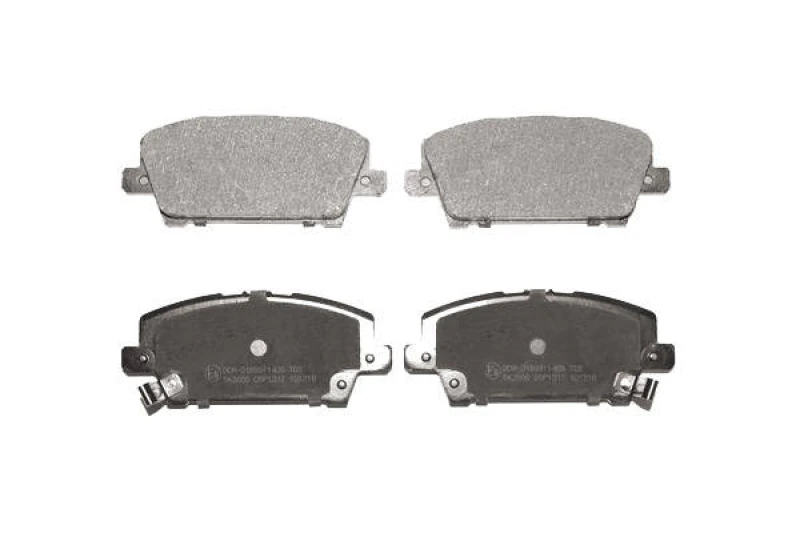 Image of LPR 05P1317 Brake pad set with acoustic wear warning Brake Pad Set,disc brake (402)