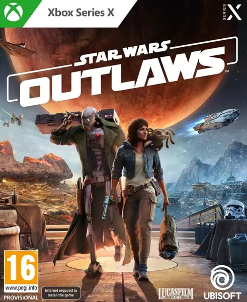 image of Star Wars Outlaws With FREE Steelbook (Xbox Series X)