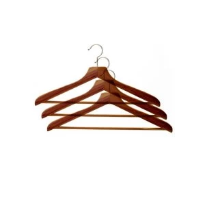 Image of Robert Dyas Cedar Hangers - 3 Pack