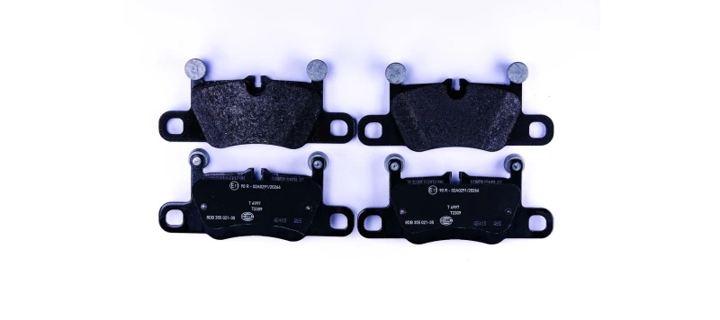 Image of HELLA Brake pad set HELLA 8DB 355 021-351