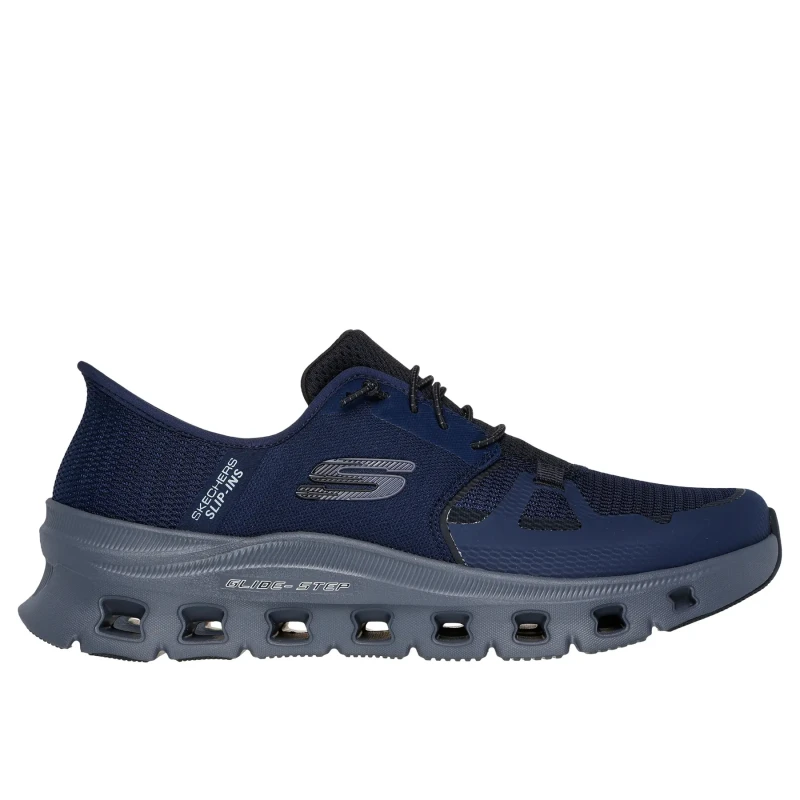 Image of Skechers Glide-Step Pro Slip On Trainers Mens - Blue Blue 11
