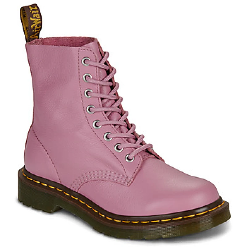 Image of Dr. Martens 1460 Dusty Rose Virginia womens Mid Boots in Pink