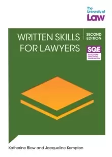 Image of SQE2 Written Skills for Lawyers 2e