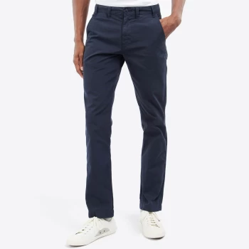 image of Barbour Mens Glendale Chinos - Navy - 32RG