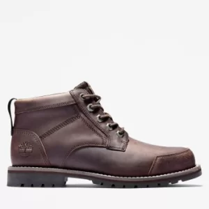 Image of Timberland Larchmont Ii Leather Chukka For Men In Dark Brown Dark Brown, Size 12.5